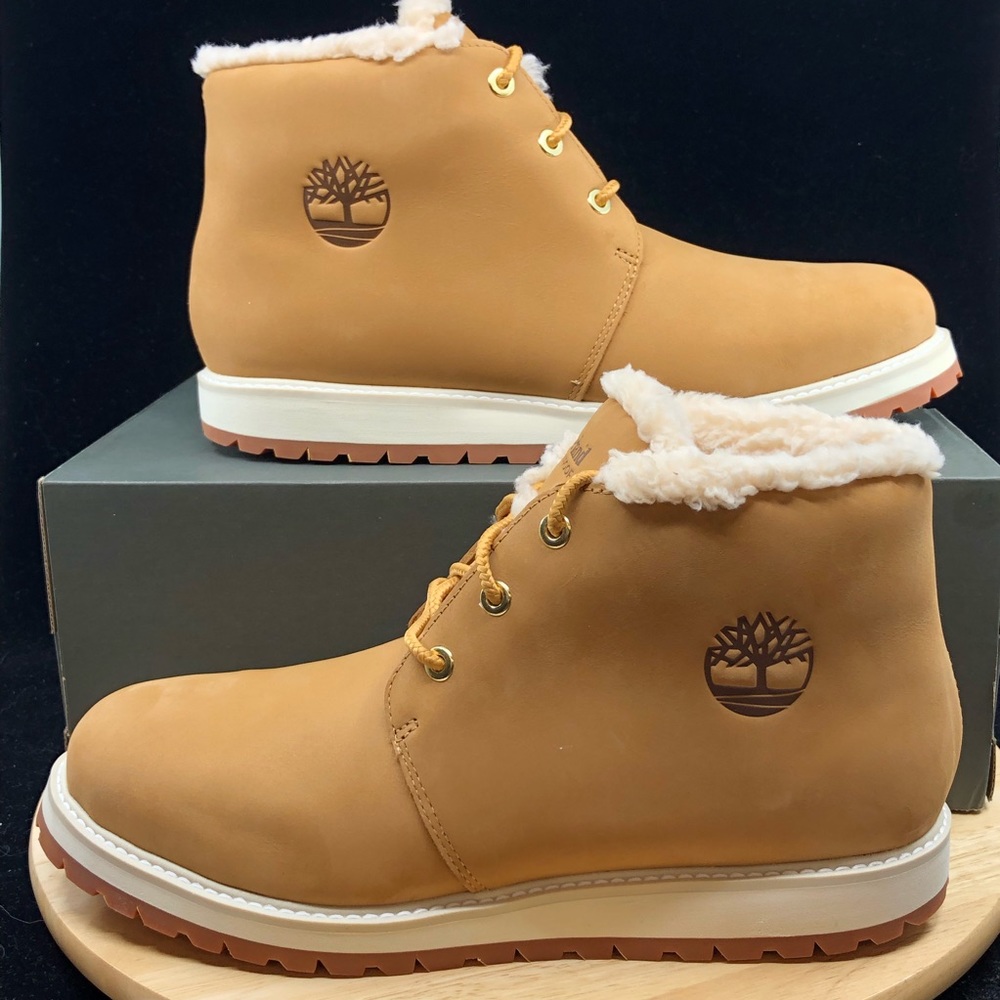 MENS TIMBERLAND RICHMOND RIDGE CHUKKA WATERPROOF BOOT-  SIZE 10.5 WHEAT NUBUCK